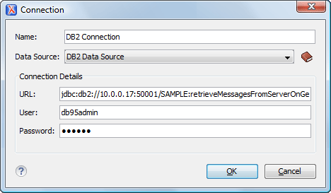 Connection Configuration Dialog