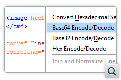 Encode/Decode Base 64, Base 32, and Hex Encoding Schemes