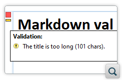 Validate Markdown Documents with Schematron