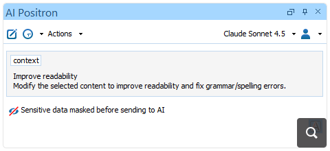 Sensitive Data Masking for AI Requests