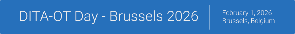 DITA-OT Day 2026